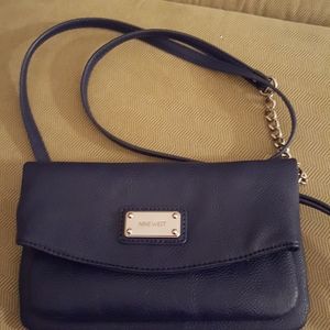 Navy Nine West Crossbody Bag